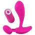 SMILE RC - vibrador punto G recargable con mando - silicona rosa