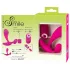 SMILE RC - vibrador punto G recargable con mando - silicona rosa