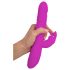 SMILE Rabbit - vibrador rotador con brazo, recargable (rosa)
