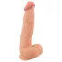 Nature Skin - consolador realista con piel - 25cm color natural