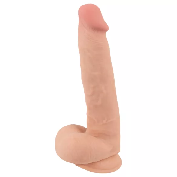 Nature Skin - consolador realista con piel - 25cm color natural