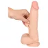 Nature Skin - consolador realista con piel - 25cm color natural