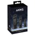 Anos - kit de entrenamiento anal - set de plugs anales 3 piezas - negro