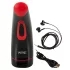 WYNE 03 - masturbador recargable con vibración y succión (negro)