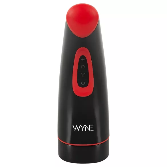 WYNE 03 - masturbador recargable con vibración y succión (negro)