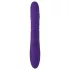 SMILE Triple - vibrador recargable triple, rotación y embestidas (lila)
