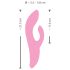 SMILE Vibra Recargable con Brazo para Clítoris (rosa)