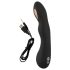 Vibrador Punto G recargable e impermeable (negro)