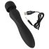XOUXOU - Vibrador masajista eléctrico (Negro)