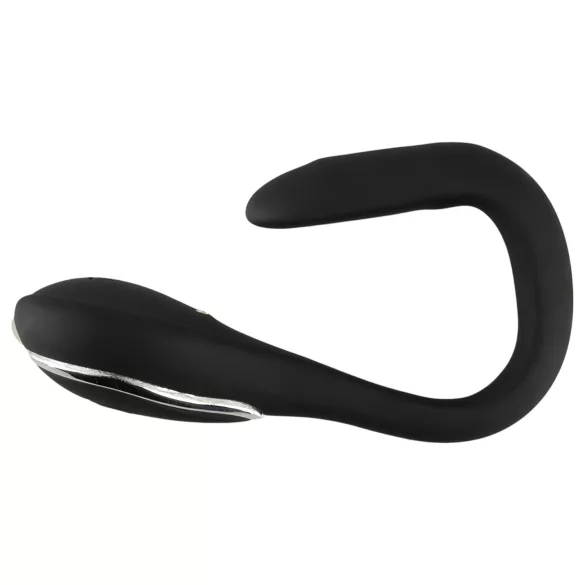 Dilatador uretral para pene - dilatador vibratorio recargable (1 cm, negro)