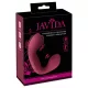 Javida Thumping - vibrador pulsante para punto G y clítoris (rojo)