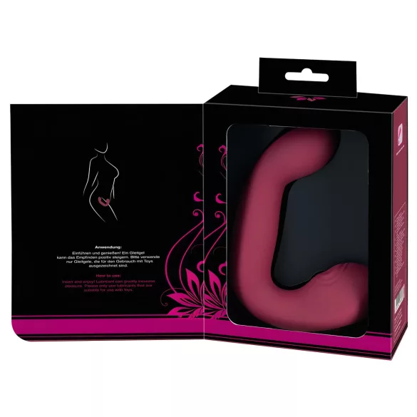 Javida Thumping - vibrador pulsante para punto G y clítoris (rojo)