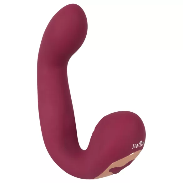 Javida Thumping - vibrador pulsante para punto G y clítoris (rojo)