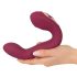 Javida Thumping - Vibrador rojo para el punto G y clítoris