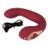 Javida Thumping - Vibrador rojo para el punto G y clítoris