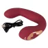 Javida Thumping - vibrador pulsante para punto G y clítoris (rojo)
