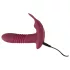 Javida RC - vibrador estimulador de clítoris 3 funciones - rojo