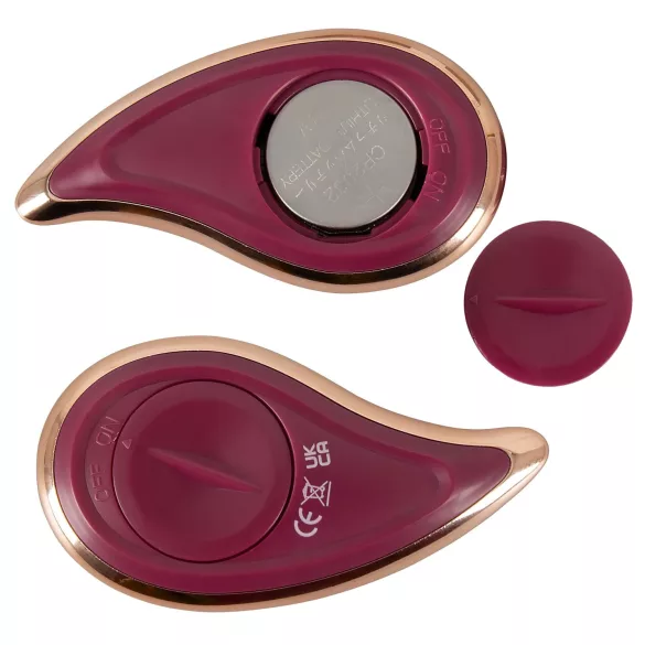 Javida RC - vibrador estimulador de clítoris 3 funciones - rojo