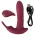 Javida RC - vibrador estimulador de clítoris 3 funciones - rojo