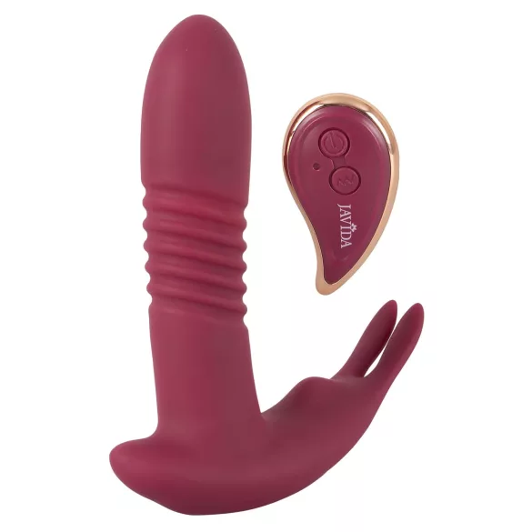 Javida RC - vibrador estimulador de clítoris 3 funciones - rojo