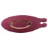 Javida RC - vibrador estimulador de clítoris 3 funciones - rojo