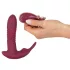 Javida RC - vibrador estimulador de clítoris 3 funciones - rojo