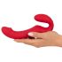 Vibrador sin correas con control remoto You2Toys - Rojo