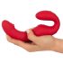Vibrador sin correas con control remoto You2Toys - Rojo