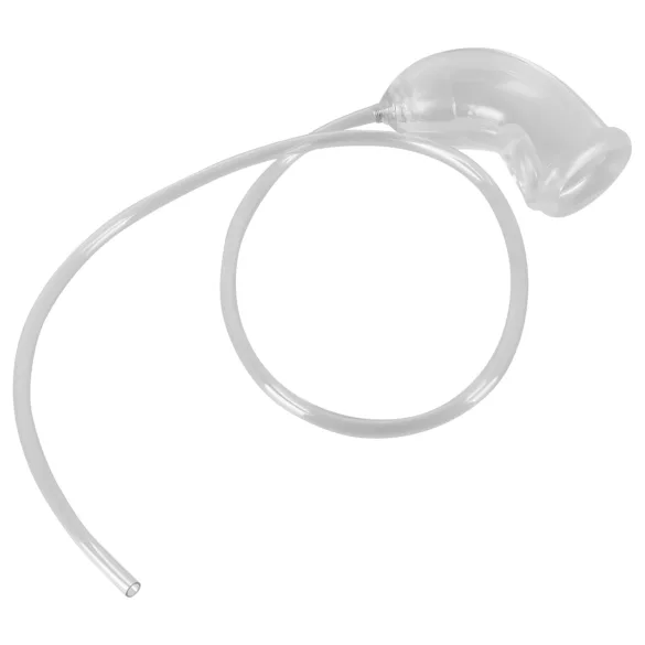 You2Toys Piss Play Sleeve - funda para pene con tubo de salida (transparente)
