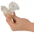 You2Toys Piss Play Sleeve - funda para pene con tubo de salida (transparente)