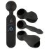 Elección de Parejas - vibrador masajeador con calor recargable (negro)