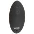 ANOS - Doble motor vibrador anal giratorio (negro)