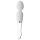 Varita LED - vibrador silicona y cristal (transparente)