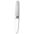 Liaison Straight - vibrador recargable LED (transparente-blanco)