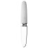 Liaison Straight - vibrador recargable LED (transparente-blanco)