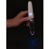 Liaison Straight - vibrador recargable LED (transparente-blanco)