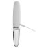 Liaison Recto - vibrador LED recargable (transparente-blanco)