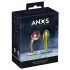 ANOS Metal Rainbow - plug anal metálico - set 2 piezas - multicolor