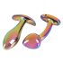 Conjunto Metal Rainbow - set plug anal de metal (2 piezas)