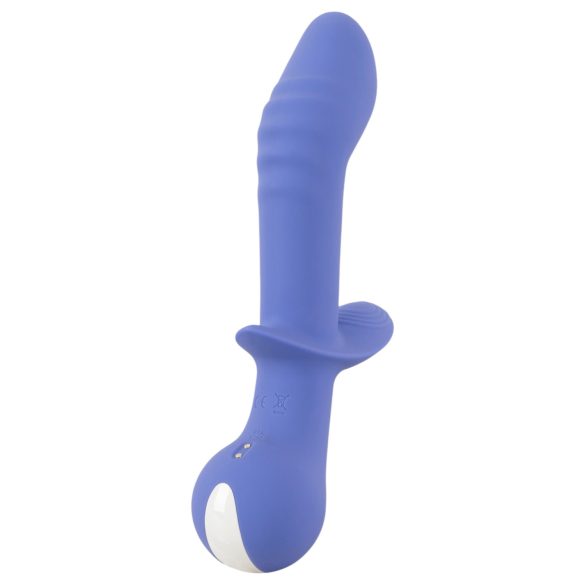 Vibrador G-punto con 2 motores recargables (lila)