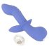 Vibrador G-punto con 2 motores recargables (lila)