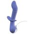 Vibrador G-punto con 2 motores recargables (lila)