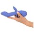 Vibrador G-punto con 2 motores recargables (lila)