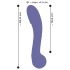 AWAQ.U 3 - Vibrador recargable de punto G (lila)