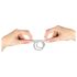 You2Toys - Anillo triple de silicona para pene y testículos (plata)