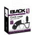 Black Velvet - Jaula para Pene de Silicona con Plug Anal (Negro)