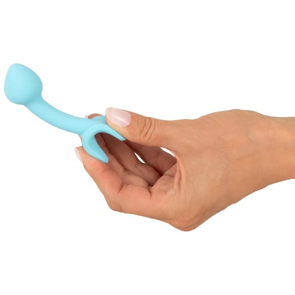 Cuties - plug anal mini - silicona - azul - 2,6 cm