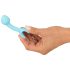 Cuties - plug anal mini - silicona - azul - 2,6 cm