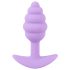 Cuties - plug anal mini - silicona - lila - 2,8 cm