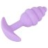 Cuties - plug anal mini - silicona - lila - 2,8 cm